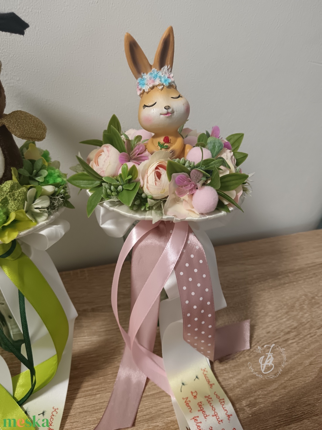 Ballagási csokor nyuszival  - otthon & életmód - dekoráció - virágdísz és tartó - csokor & virágdísz - Meska.hu Ballagási csokor nyuszival  - otthon & életmód - dekoráció - virágdísz és tartó - csokor & virágdísz - Meska.hu