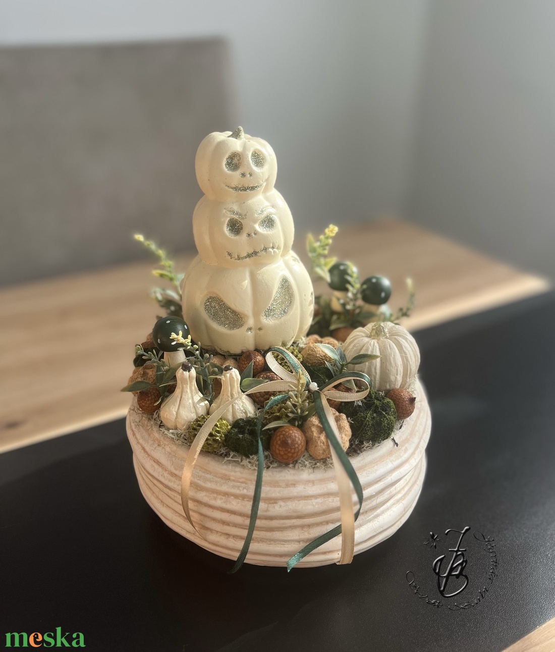 Tökös asztaldísz - otthon & életmód - dekoráció - halloween - halloweeni asztaldísz - Meska.hu Tökös asztaldísz - otthon & életmód - dekoráció - halloween - halloweeni asztaldísz - Meska.hu