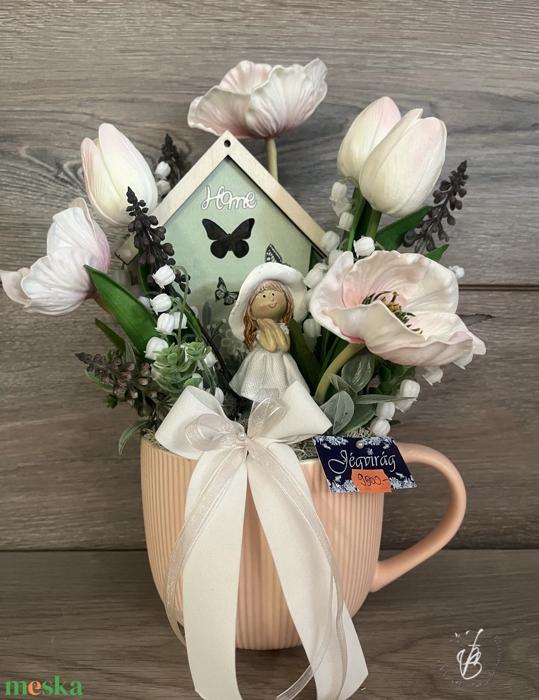 Tavaszi dekor - ünnepi díszek, dekorációk - húsvéti díszek és dekorációk - húsvéti asztaldíszek - Meska.hu