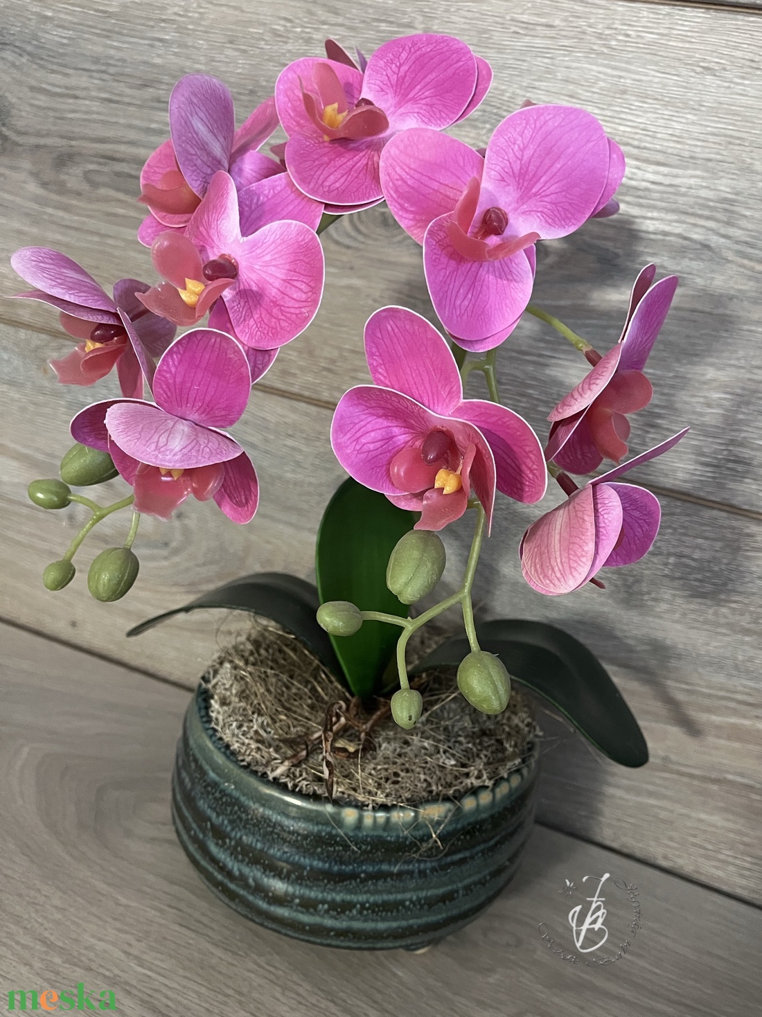 Orchidea - otthon & életmód - dekoráció - asztal és polc dekoráció - asztaldísz - Meska.hu