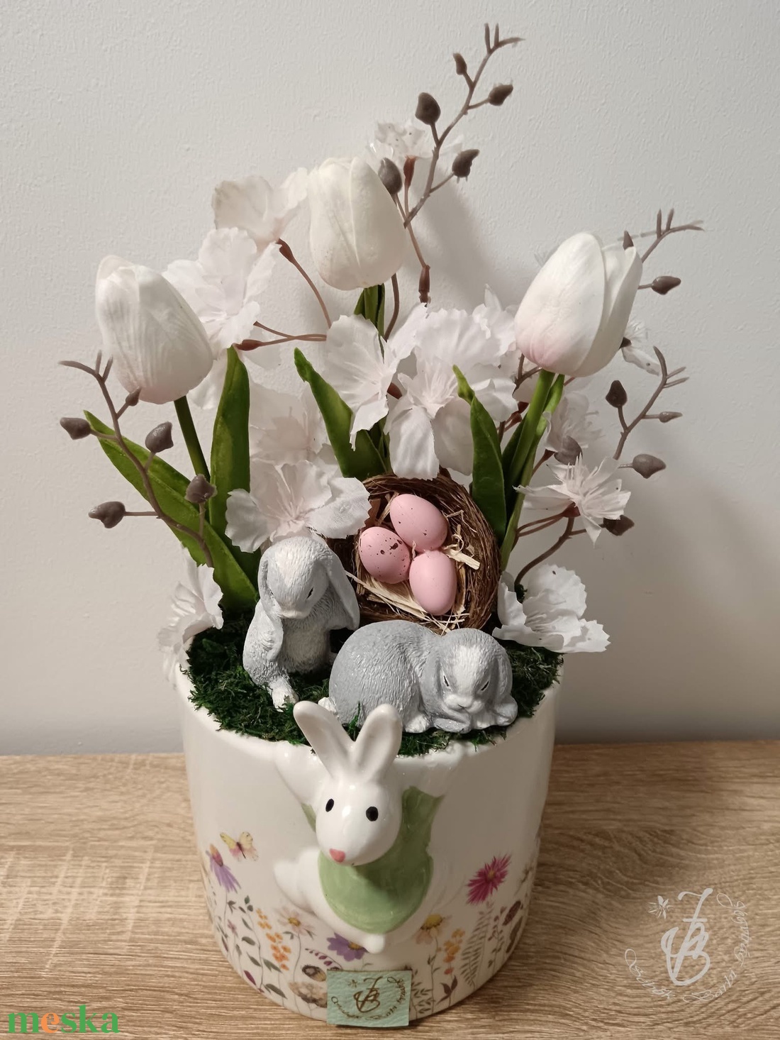 Húsvéti asztaldísz - ünnepi díszek, dekorációk - húsvéti díszek és dekorációk - húsvéti asztaldíszek - Meska.hu