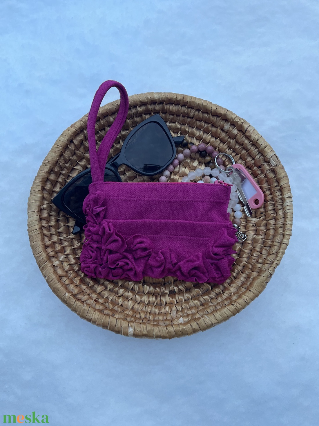 Újrahasznosított tárca/mini neszeszer - táska & tok - pénztárca & más tok - pénztárca - női pénztárca - Meska.hu