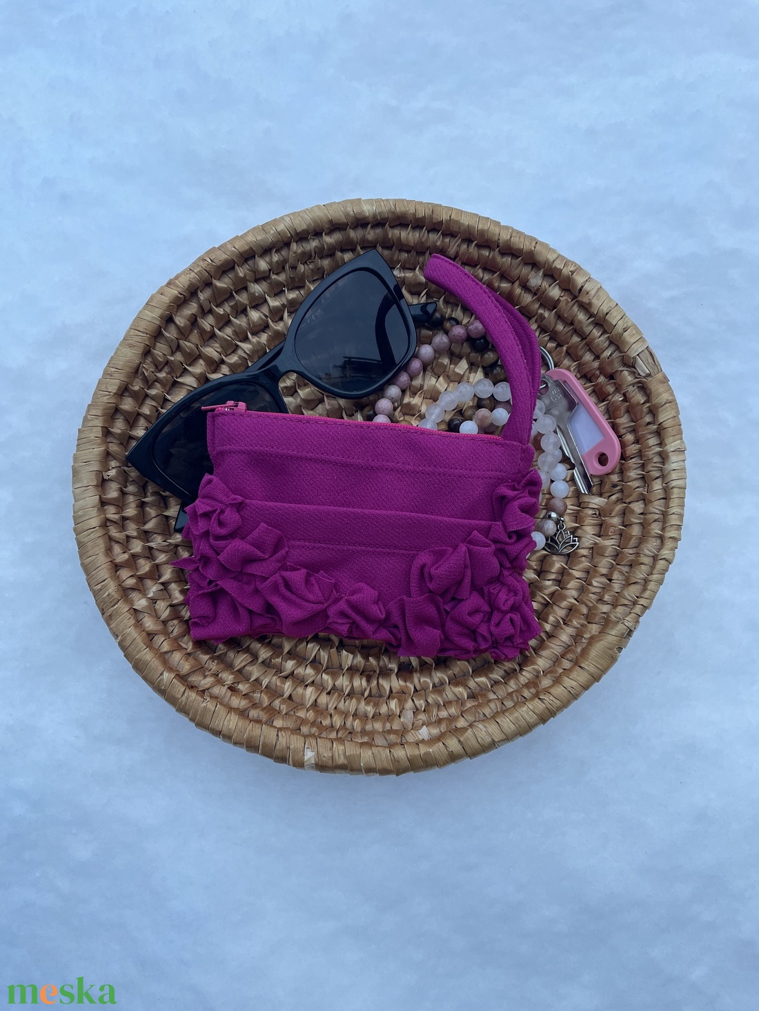 Újrahasznosított tárca/mini neszeszer - táska & tok - pénztárca & más tok - pénztárca - női pénztárca - Meska.hu