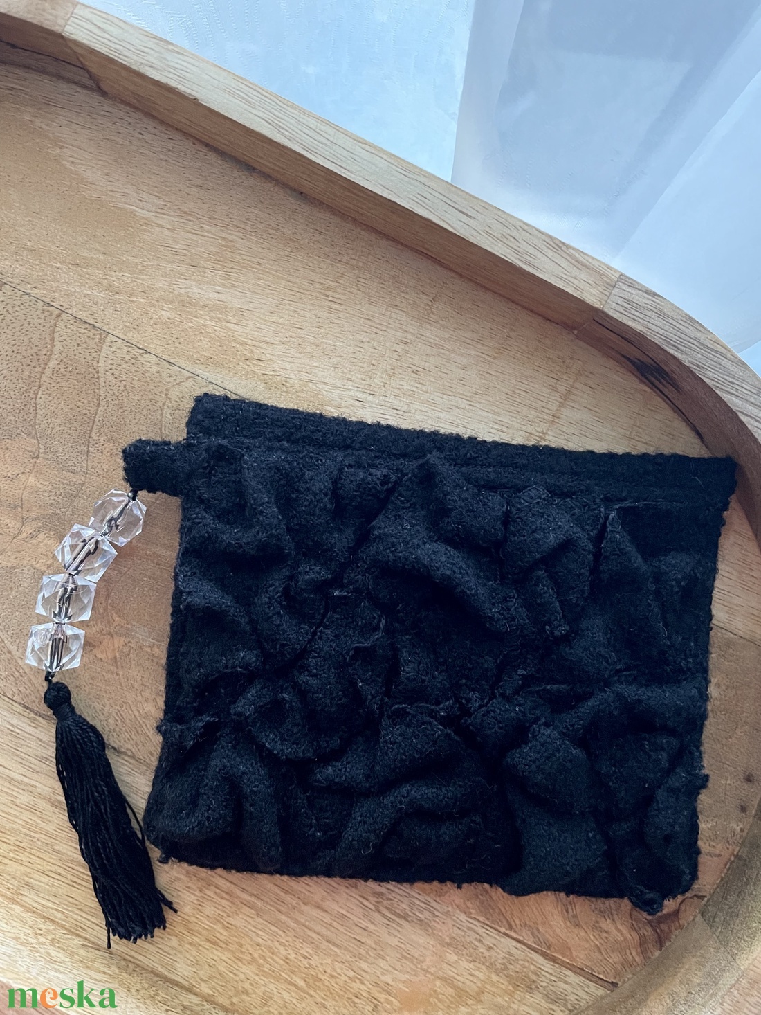 Újrahasznosított gyapjú pénztárca - táska & tok - pénztárca & más tok - pénztárca - női pénztárca - Meska.hu