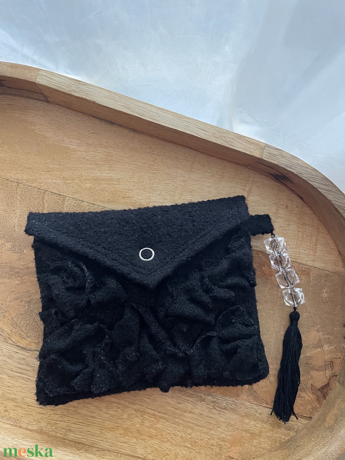 Újrahasznosított gyapjú pénztárca - táska & tok - pénztárca & más tok - pénztárca - női pénztárca - Meska.hu