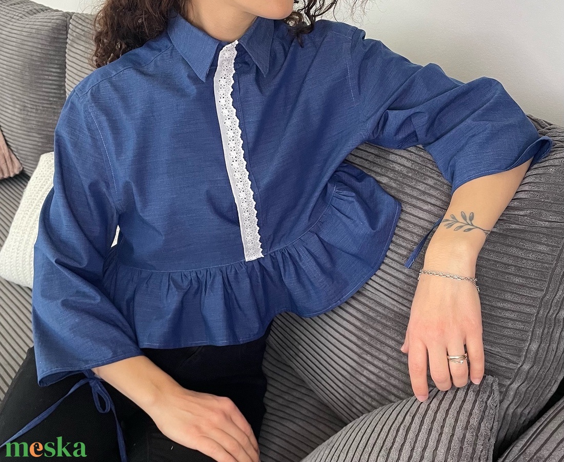 Upcycling ing - ruha & divat - női ruha - blúz - Meska.hu