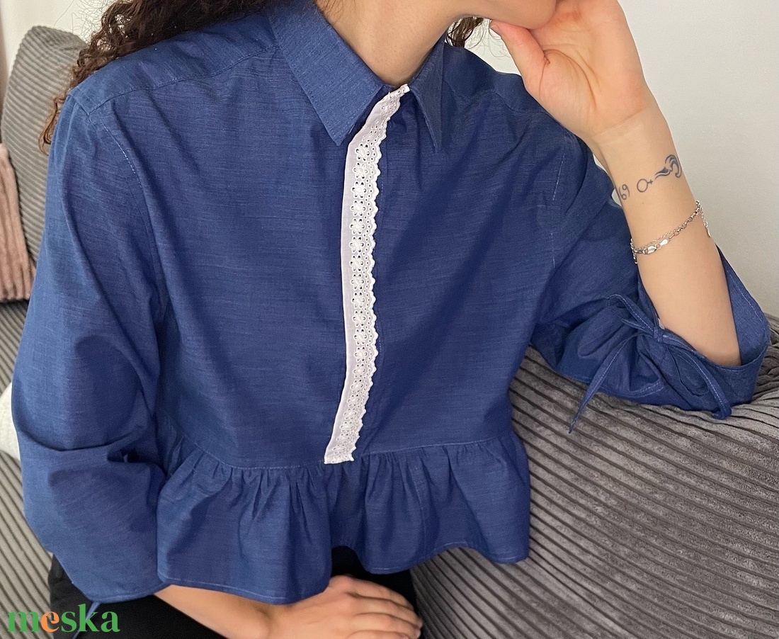 Upcycling ing - ruha & divat - női ruha - blúz - Meska.hu