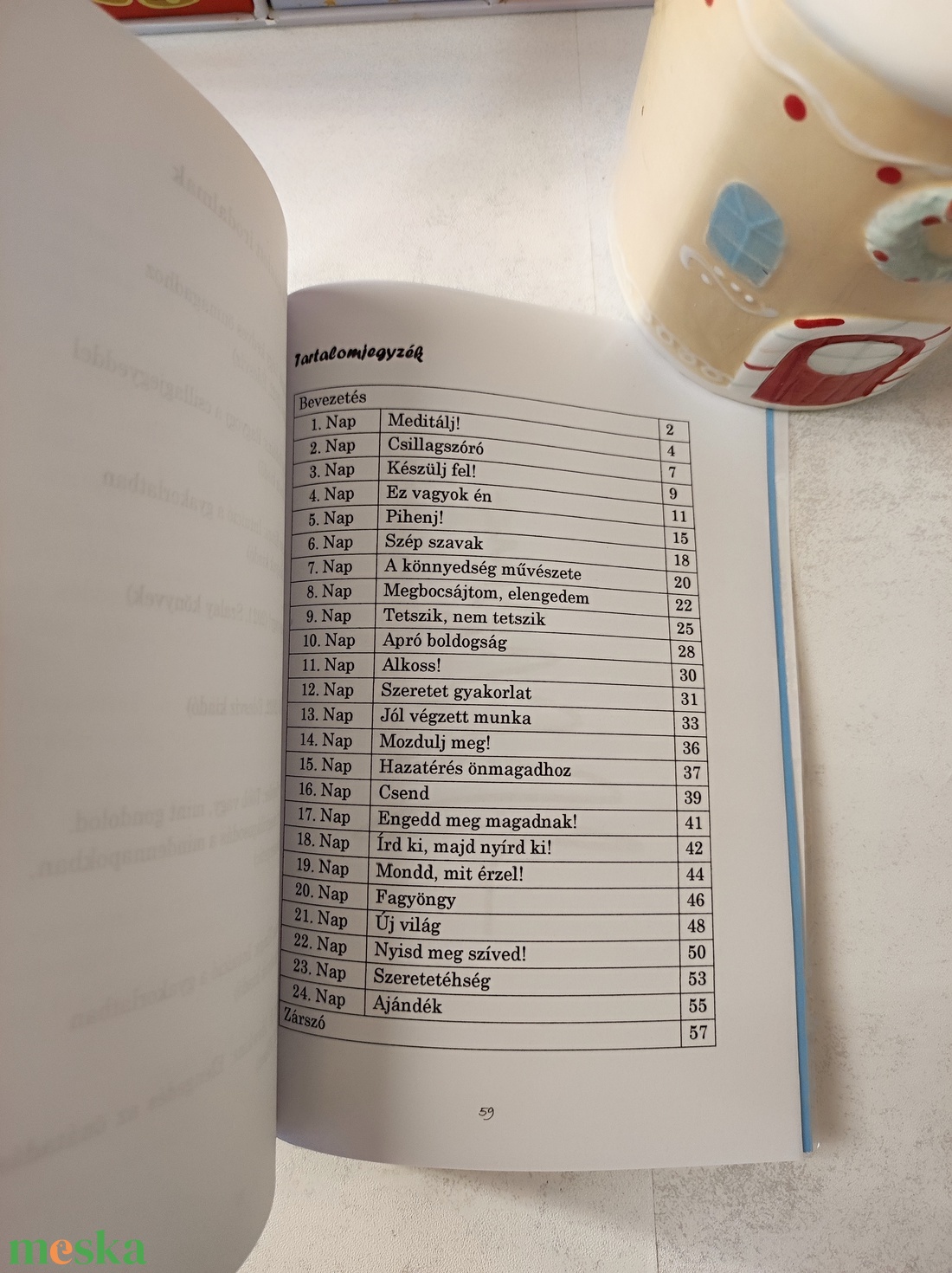 Adventi nyitogató - könyv & zene - könyv - Meska.hu