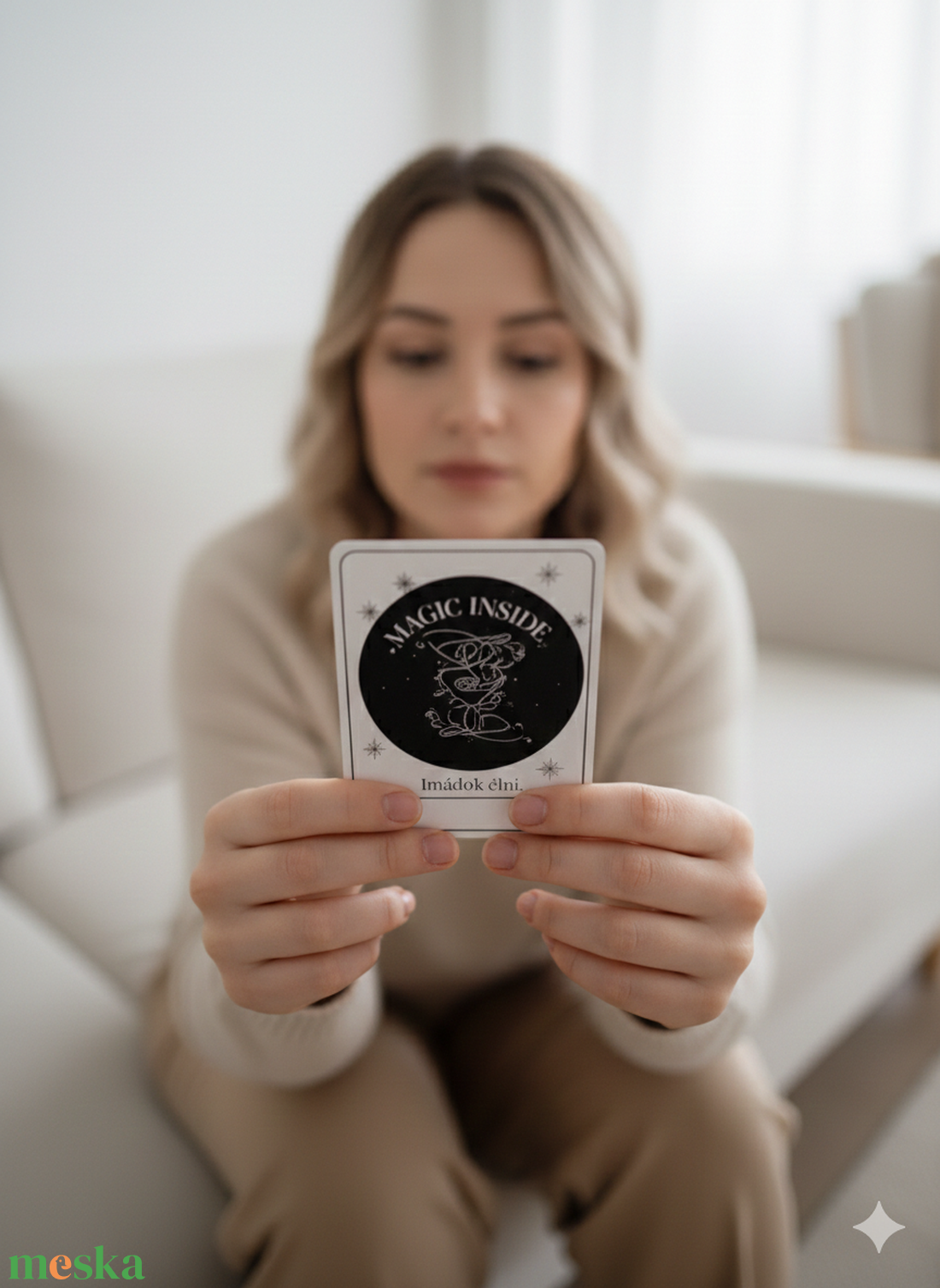 Mindennapi megerősítés - mantra kártyák - kellékek & szerszámok - dekorációs kellékek - egyéb kellékek - Meska.hu