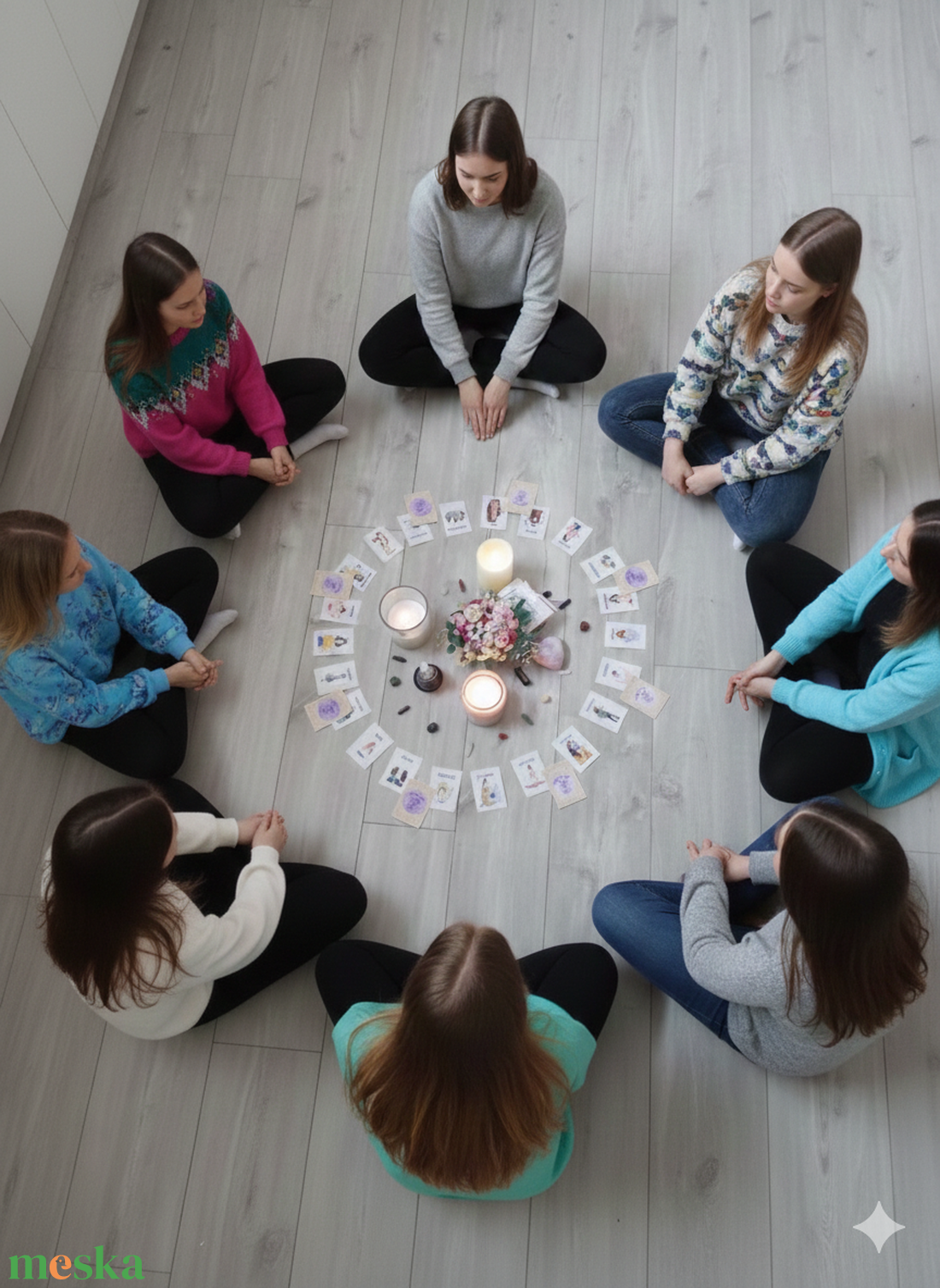 Nő vagyok - önismereti kártyacsomag -  - Meska.hu