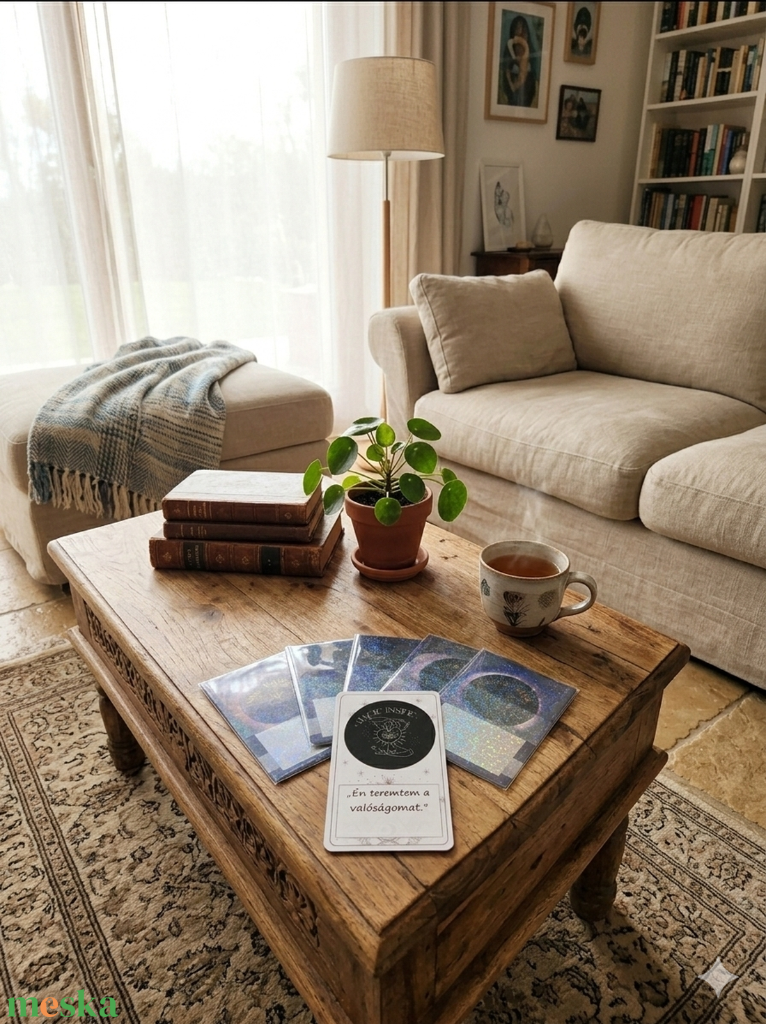 Moon Magic limitált - kaparós  megerősítő kártyák - kellékek & szerszámok - dekorációs kellékek - egyéb kellékek - Meska.hu