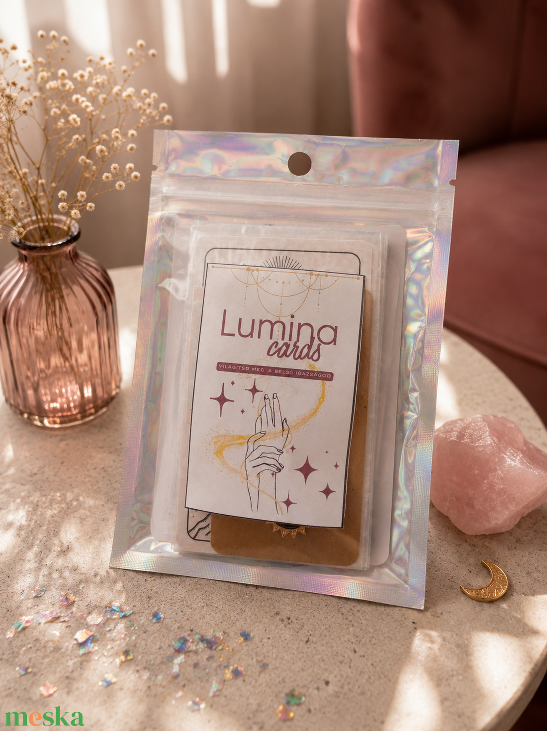 Lumina Cards - kaparós megerősítő kártyák  - otthon & életmód - papír, írószer - egyedi szerkesztés - Meska.hu