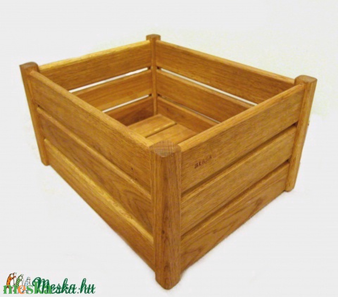 Kerékpár Tölgyfa láda  - diy (csináld magad) - egységcsomag - Meska.hu