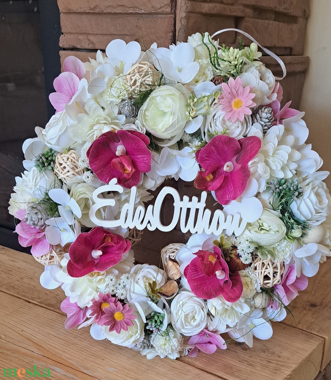 Édes Otthon kopogtató  - otthon & életmód - dekoráció - ajtó- és ablak dekoráció - ajtódísz & kopogtató - Meska.hu