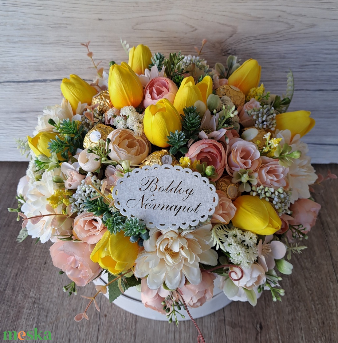 Virágbox - otthon & életmód - virágdekoráció - virágok - virágbox - Meska.hu