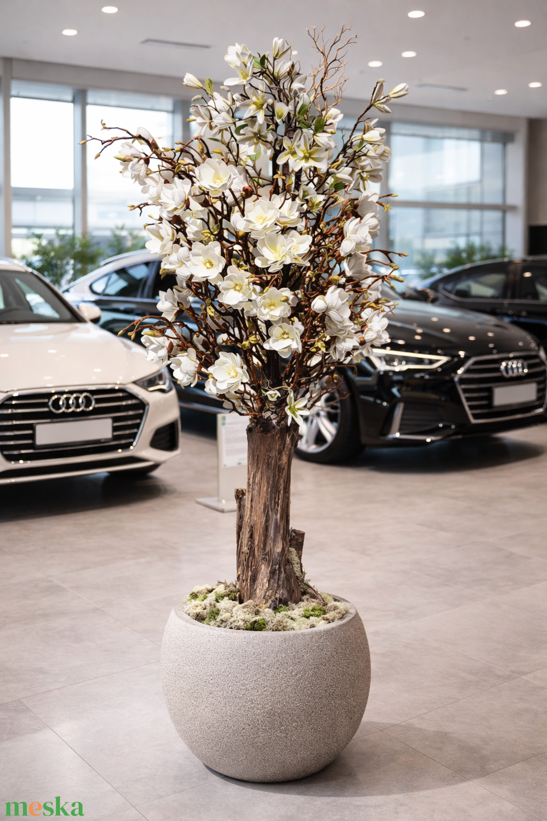 Magnólia dekorfa  - otthon & életmód - dekoráció - dísztárgy - Meska.hu