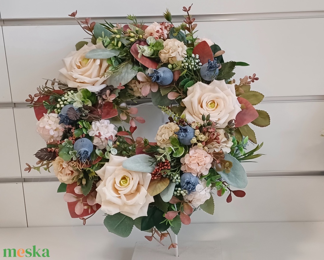 Őszi ajtódÍsz - otthon & életmód - dekoráció - ajtó- és ablak dekoráció - ajtódísz & kopogtató - Meska.hu