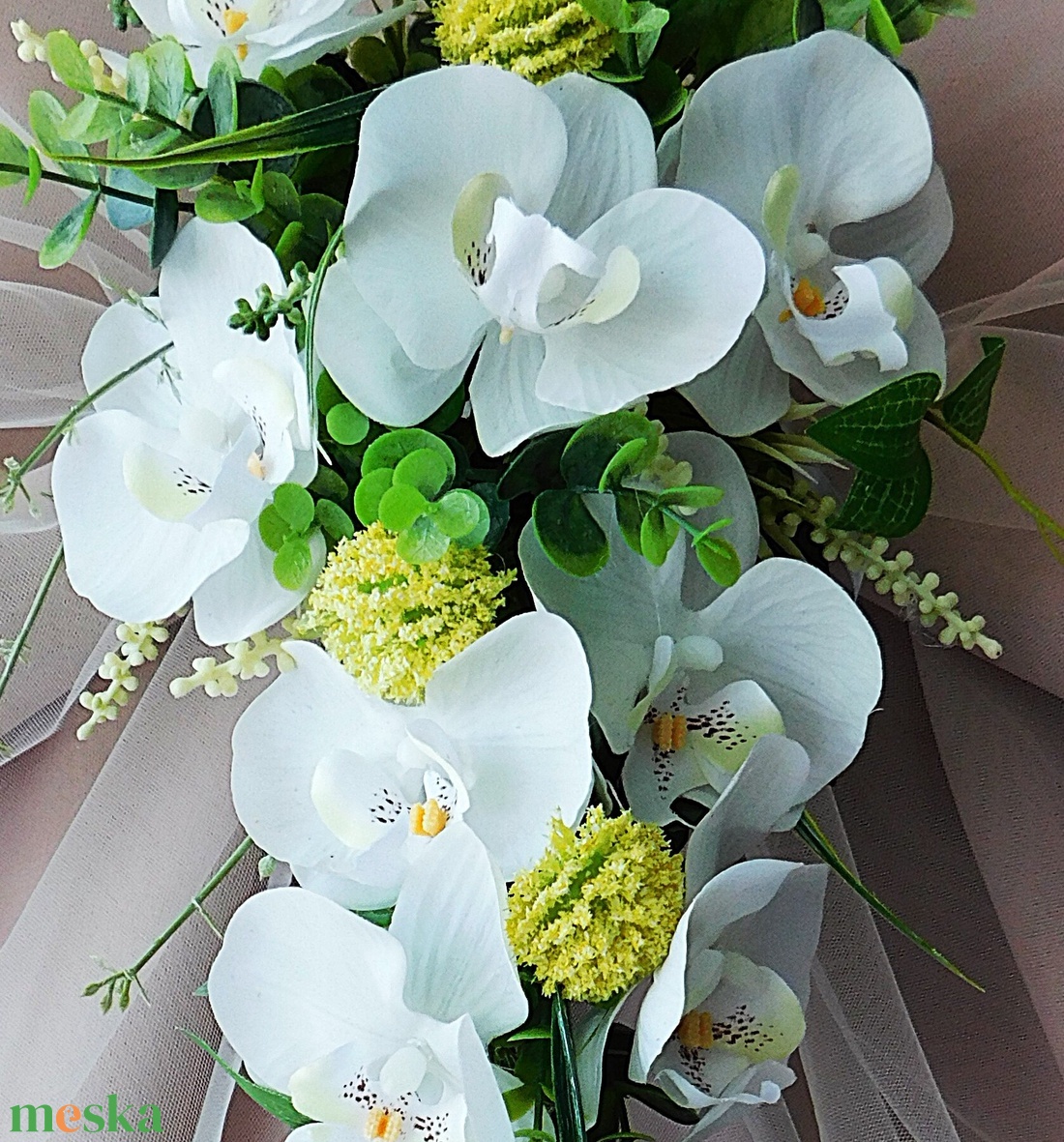 Phalaenopsis orchideás menyasszonyi csokor - esküvő - menyasszonyi- és dobócsokor - Meska.hu Phalaenopsis orchideás menyasszonyi csokor - esküvő - menyasszonyi- és dobócsokor - Meska.hu
