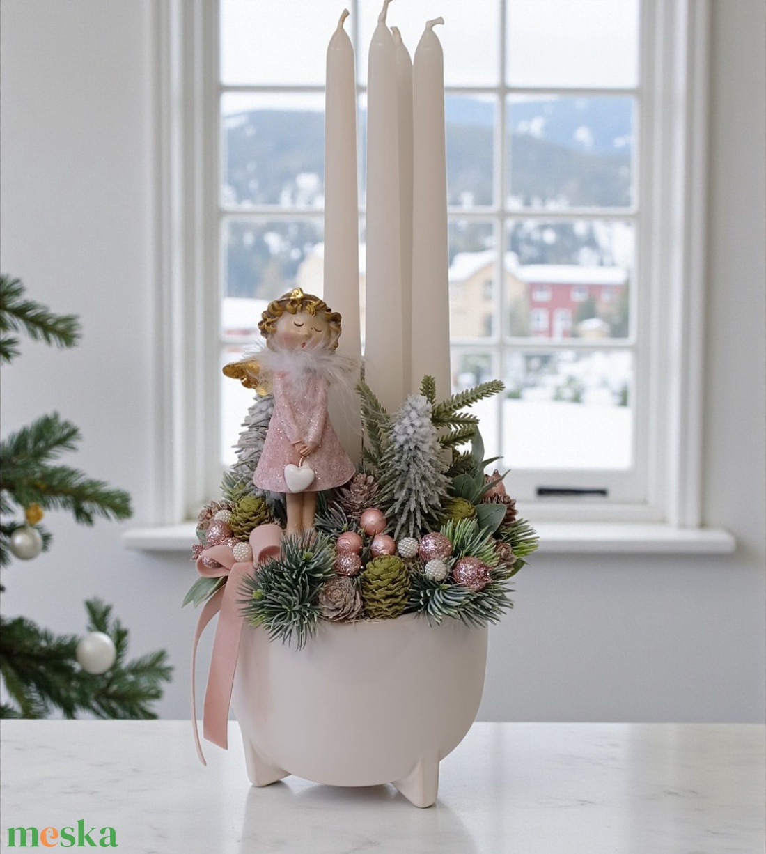 Adventi dÍsz - karácsony - adventi díszek - adventi asztaldísz - Meska.hu