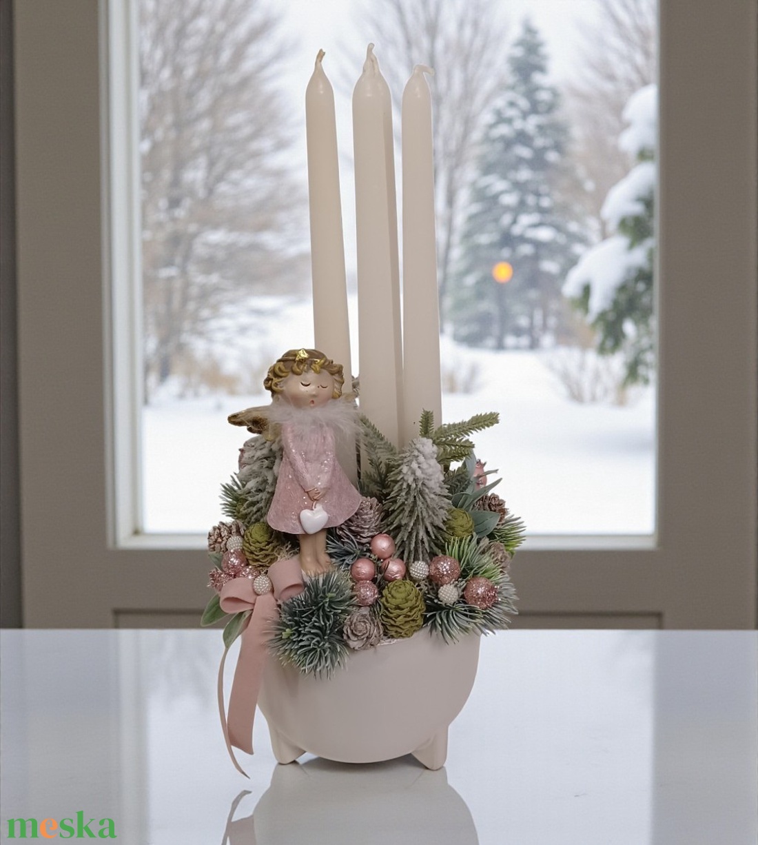 Adventi dÍsz - karácsony - adventi díszek - adventi asztaldísz - Meska.hu