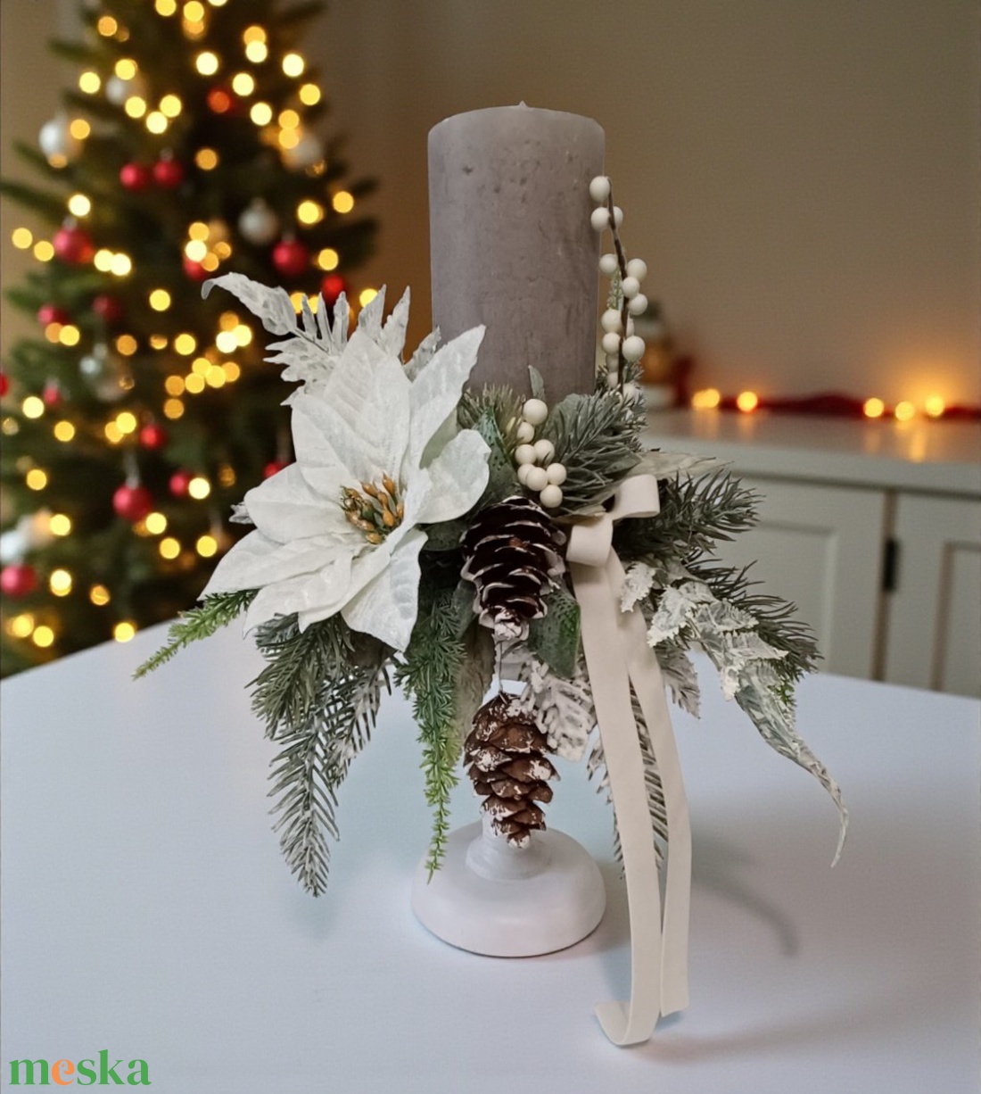 AsztaldÍsz - karácsony - adventi díszek - adventi asztaldísz - Meska.hu