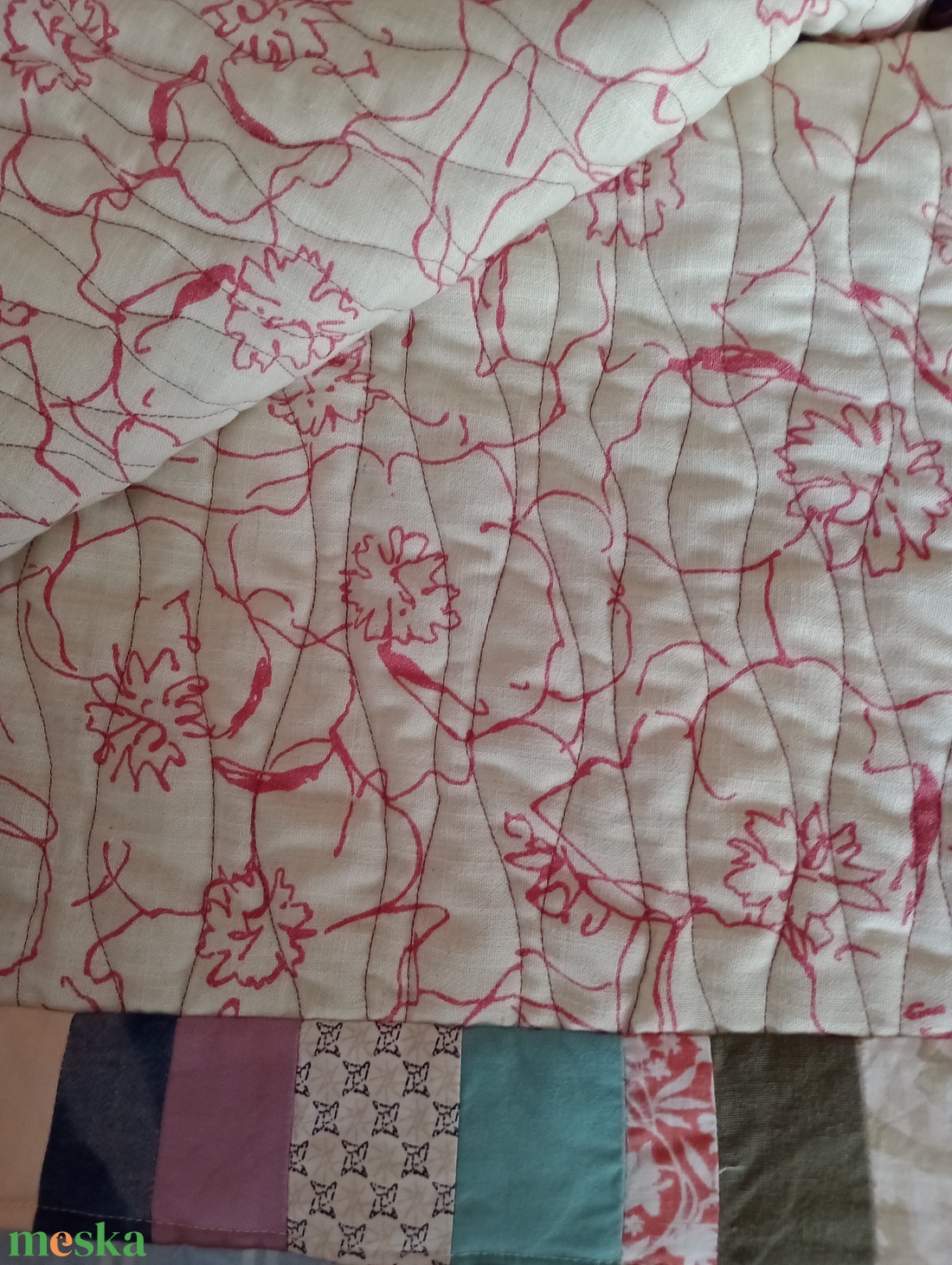 Zerowaste steppelt gyermek takaró és párnahuzat - baba - mama - baba ágynemű - babatakaró, gyerek pléd - Meska.hu