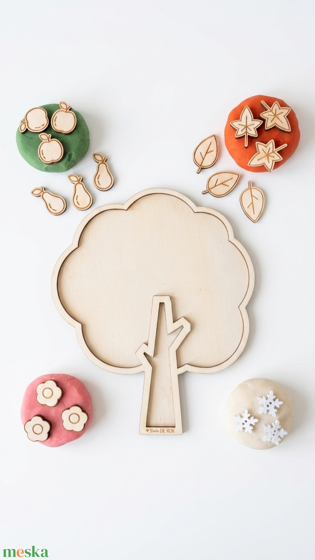 Lombkorona - Gyurmabox - otthon & életmód - papír, írószer - pecsétek - gyurmapecsét - Meska.hu