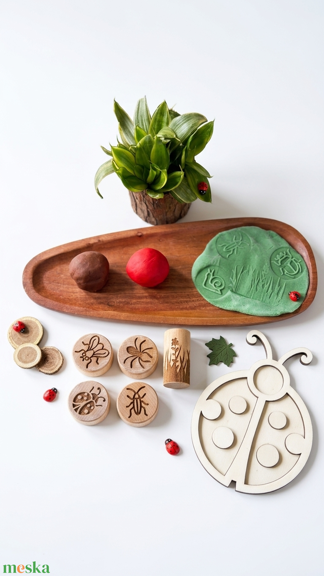 Bogárles - Gyurmabox - otthon & életmód - papír, írószer - pecsétek - gyurmapecsét - Meska.hu