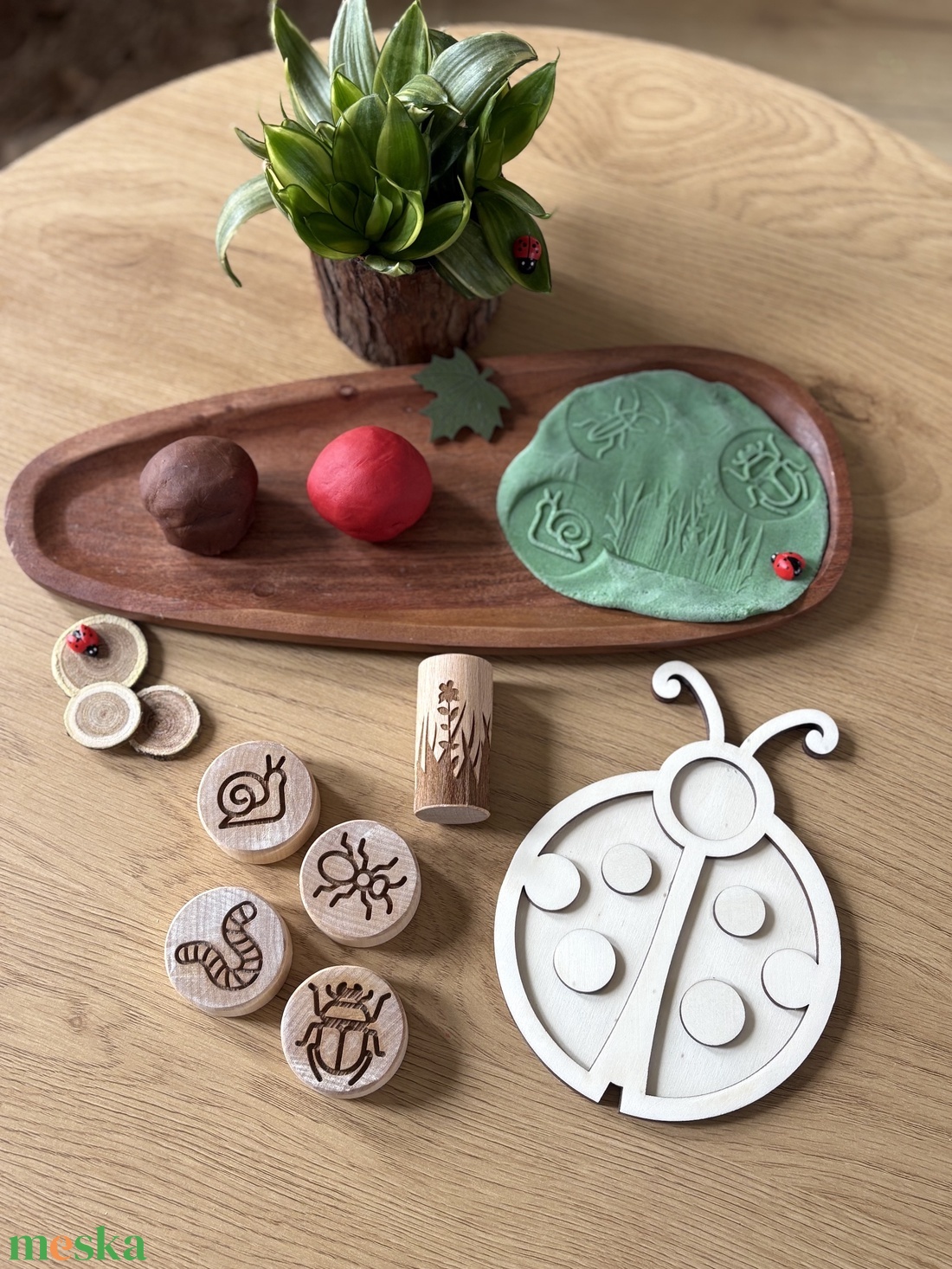 Bogárles - Gyurmabox - otthon & életmód - papír, írószer - pecsétek - gyurmapecsét - Meska.hu