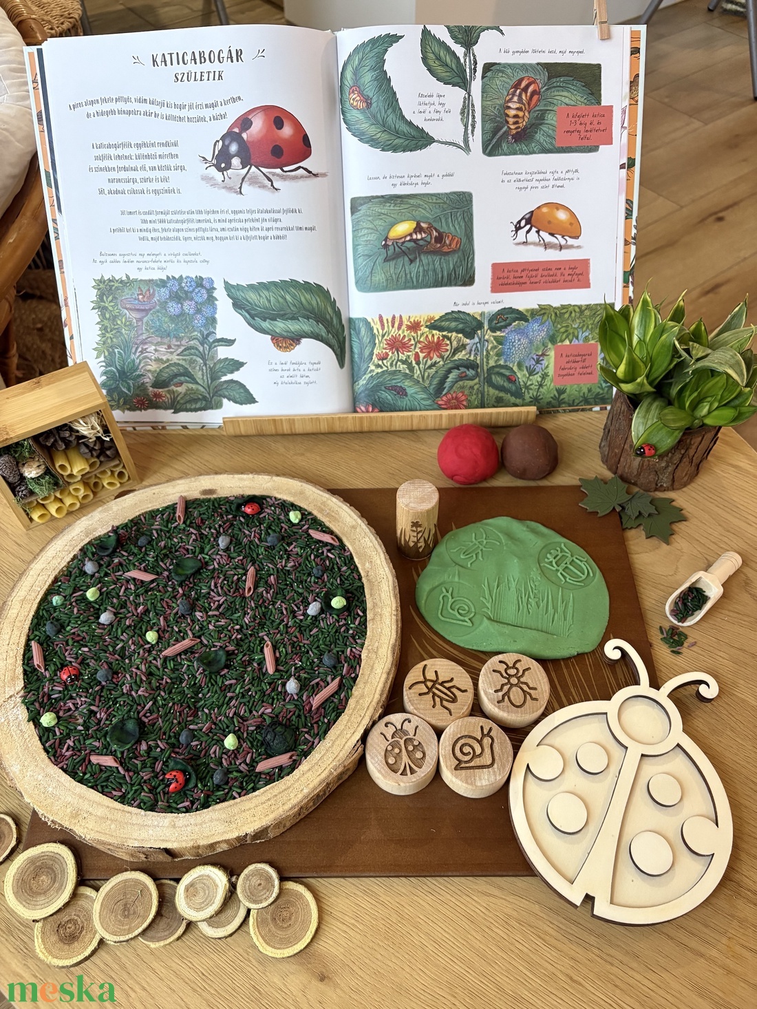 Bogárles - Gyurmabox - otthon & életmód - papír, írószer - pecsétek - gyurmapecsét - Meska.hu