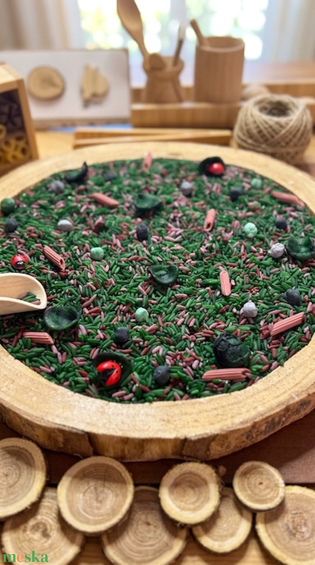 Titkos erdő- Szenzoros töltelék alap - otthon & életmód - papír, írószer - pecsétek - gyurmapecsét - Meska.hu