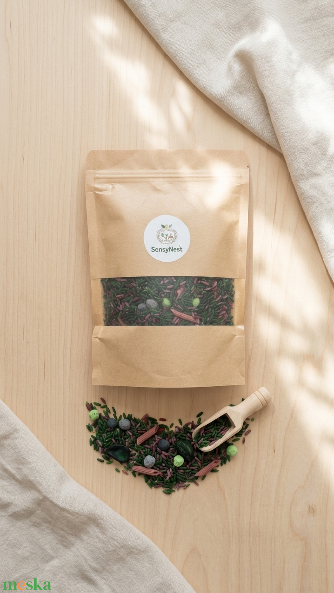 Titkos erdő- Szenzoros töltelék alap - otthon & életmód - papír, írószer - pecsétek - gyurmapecsét - Meska.hu