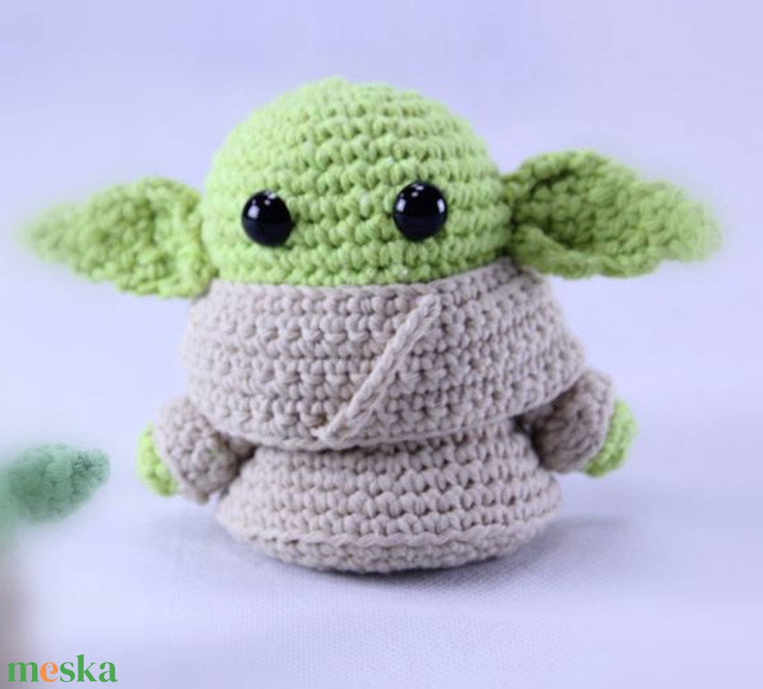 Baby Yoda - Grogu horgolt figura - játék & sport - plüssállat & játékfigura - más figura - Meska.hu Baby Yoda - Grogu horgolt figura - játék & sport - plüssállat & játékfigura - más figura - Meska.hu