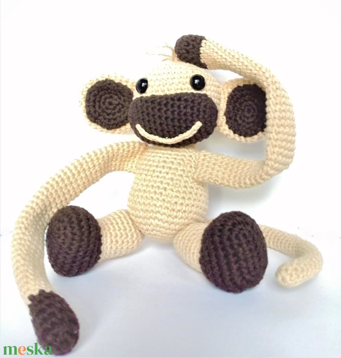 Függönyelkötő majom horgolt amigurumi figura - otthon & életmód - babaszoba, gyerekszoba - babaszoba dekoráció - Meska.hu Függönyelkötő majom horgolt amigurumi figura - otthon & életmód - babaszoba, gyerekszoba - babaszoba dekoráció - Meska.hu