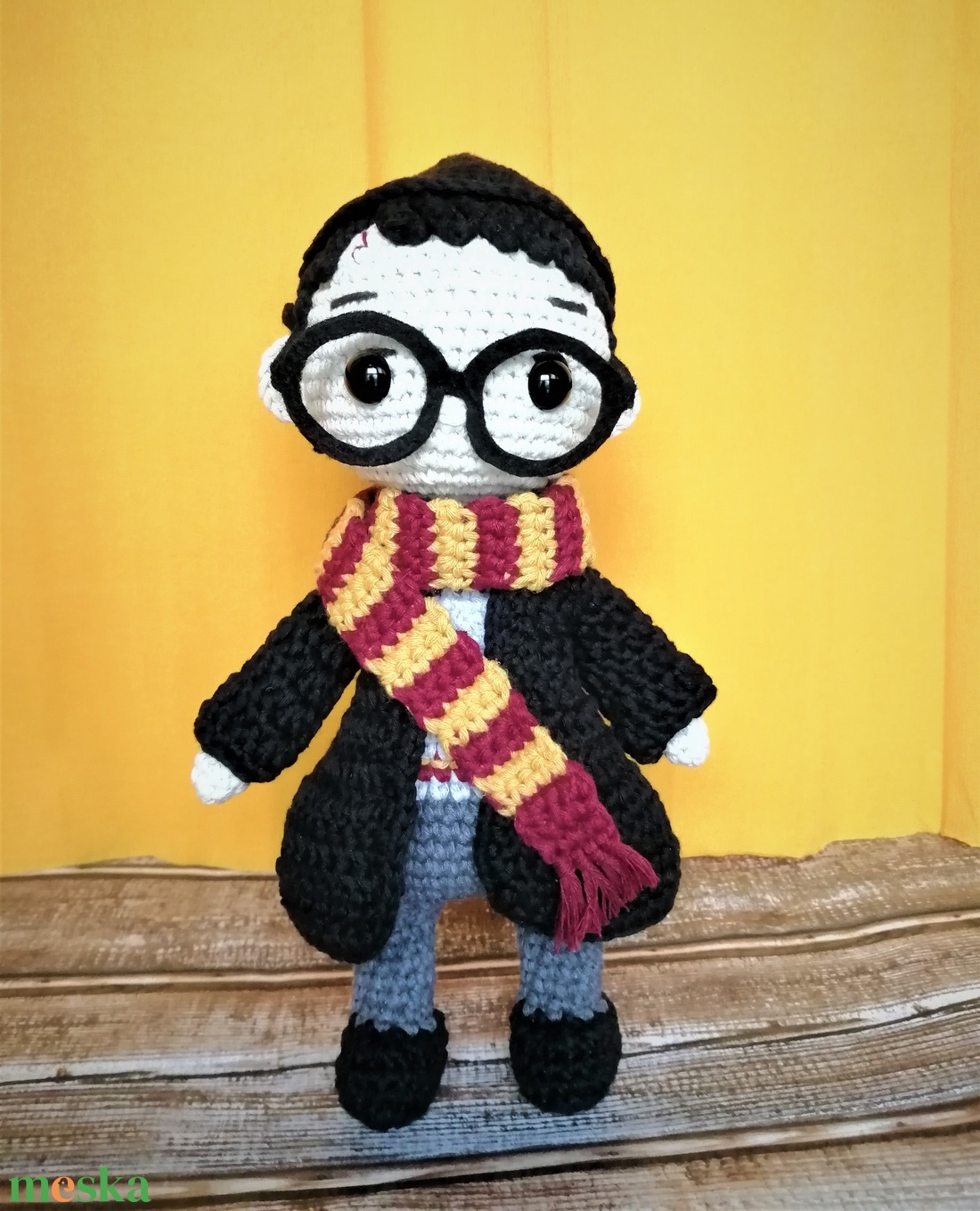 Harry Potter horgolt figura - játék & sport - plüssállat & játékfigura - ember - Meska.hu Harry Potter horgolt figura - játék & sport - plüssállat & játékfigura - ember - Meska.hu