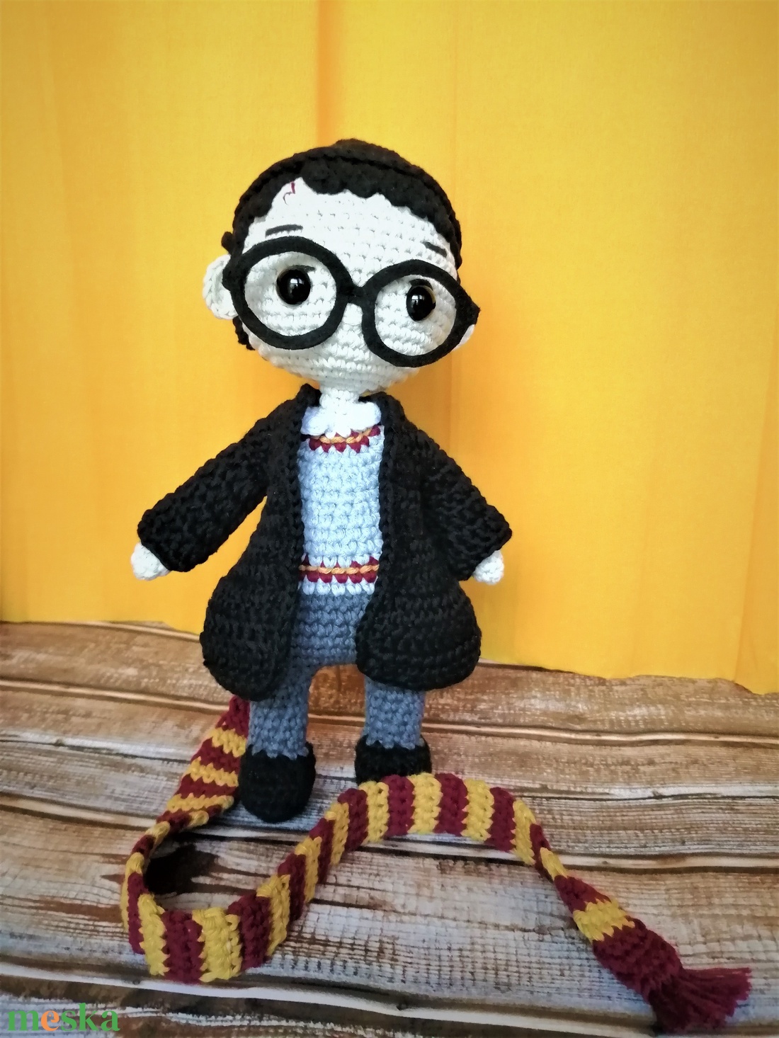 Harry Potter horgolt figura - játék & sport - plüssállat & játékfigura - ember - Meska.hu Harry Potter horgolt figura - játék & sport - plüssállat & játékfigura - ember - Meska.hu