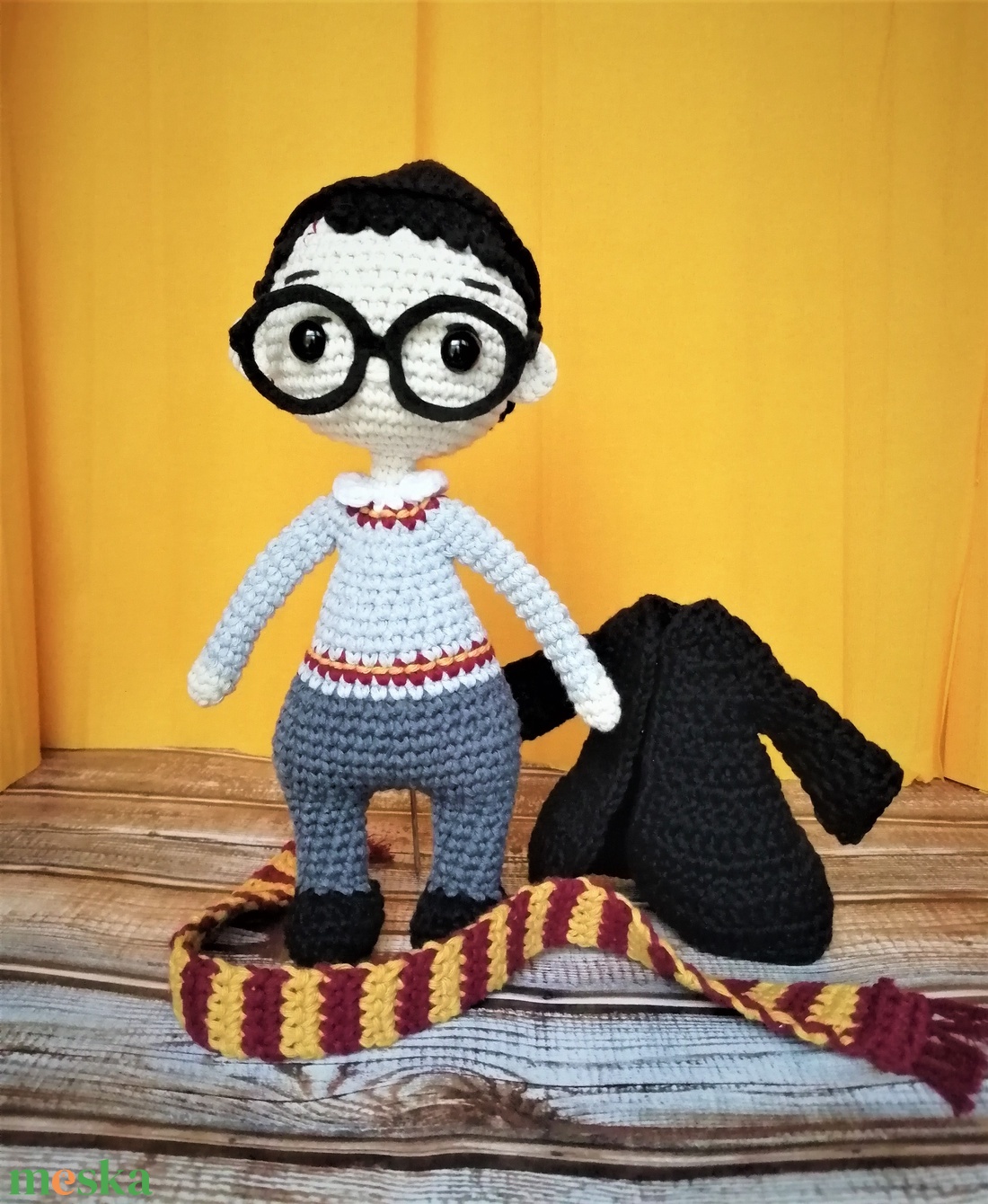 Harry Potter horgolt figura - játék & sport - plüssállat & játékfigura - ember - Meska.hu Harry Potter horgolt figura - játék & sport - plüssállat & játékfigura - ember - Meska.hu