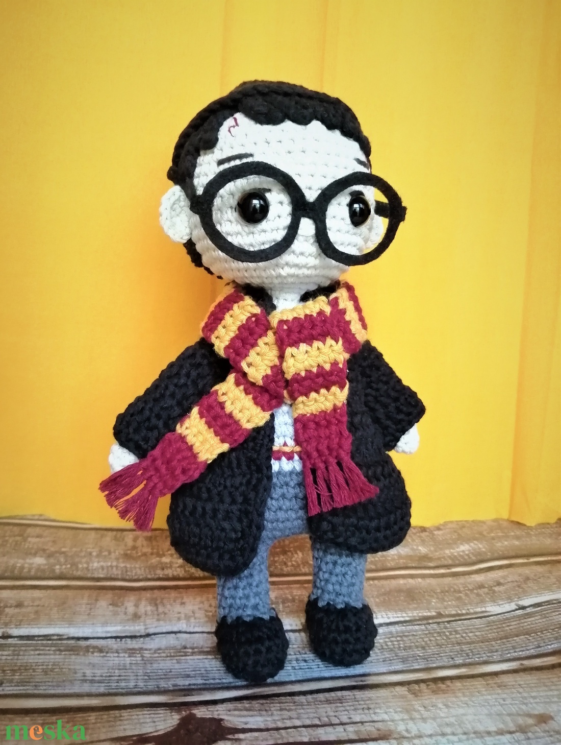 Harry Potter horgolt figura - játék & sport - plüssállat & játékfigura - ember - Meska.hu Harry Potter horgolt figura - játék & sport - plüssállat & játékfigura - ember - Meska.hu