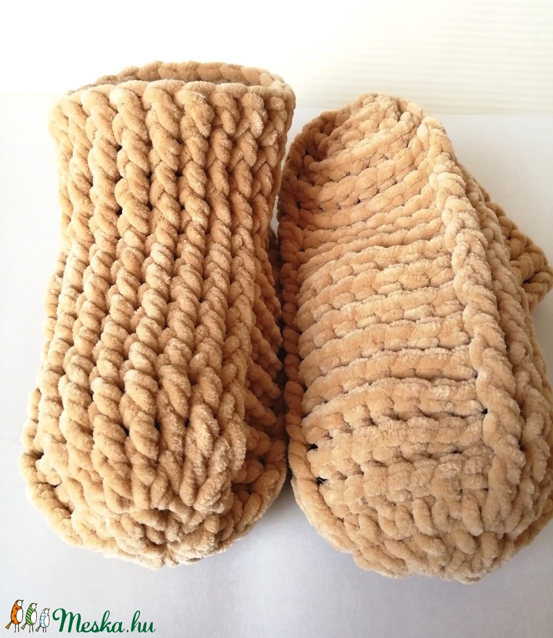Horgolt mamusz - ruha & divat - cipő & papucs - mamusz & házicipő - Meska.hu