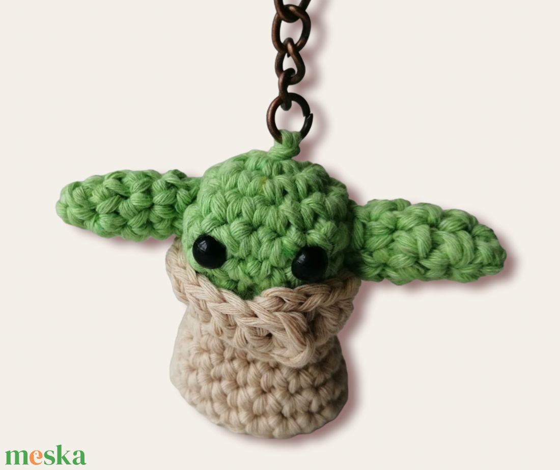 Baby Yoda - Grogu horgolt kulcstartó - táska & tok - kulcstartó & táskadísz - kulcstartó - Meska.hu Baby Yoda - Grogu horgolt kulcstartó - táska & tok - kulcstartó & táskadísz - kulcstartó - Meska.hu