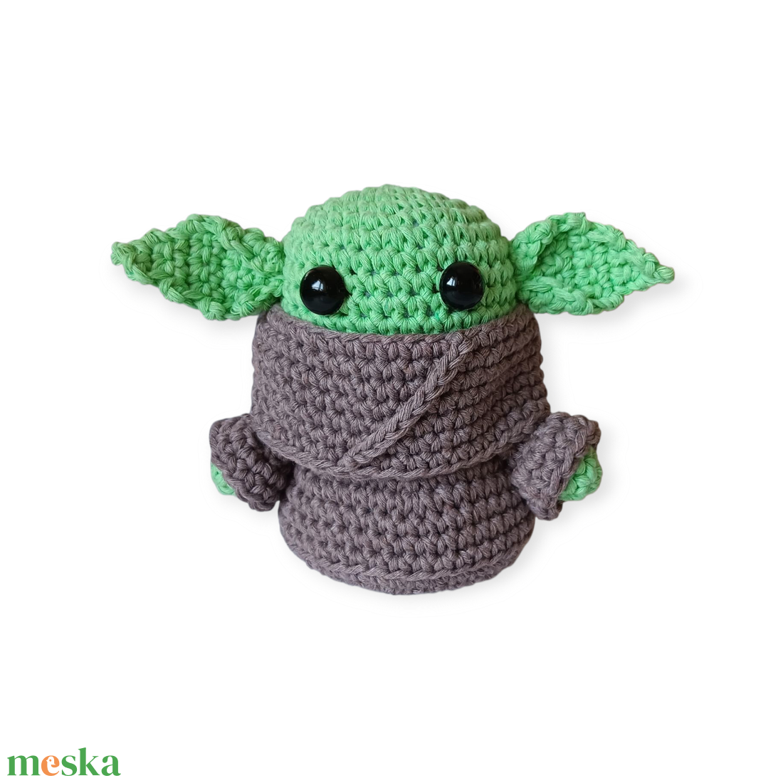Baby Yoda - Grogu horgolt figura - játék & sport - plüssállat & játékfigura - más figura - Meska.hu Baby Yoda - Grogu horgolt figura - játék & sport - plüssállat & játékfigura - más figura - Meska.hu