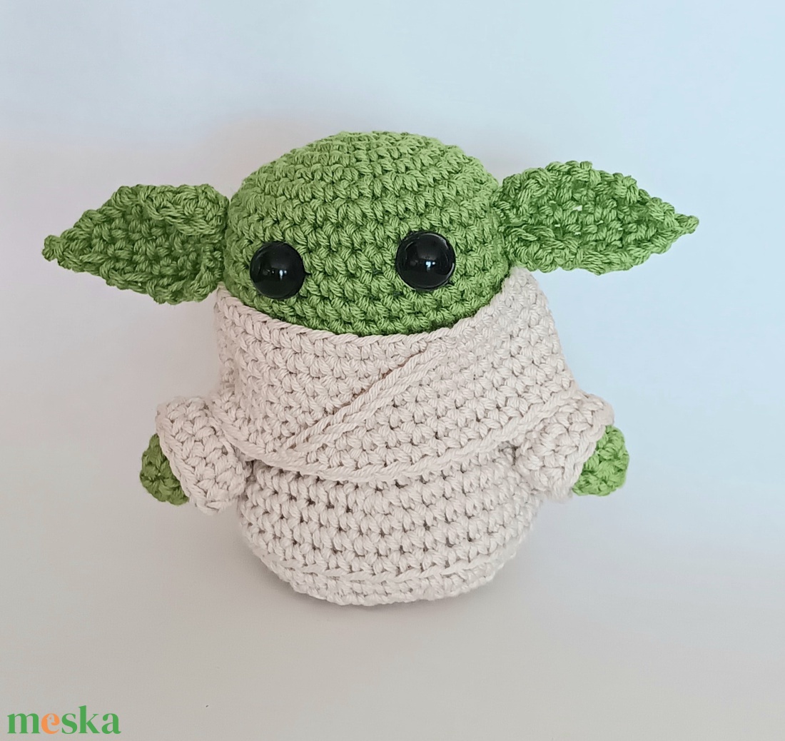 Baby Yoda - Grogu horgolt figura - játék & sport - plüssállat & játékfigura - más figura - Meska.hu Baby Yoda - Grogu horgolt figura - játék & sport - plüssállat & játékfigura - más figura - Meska.hu