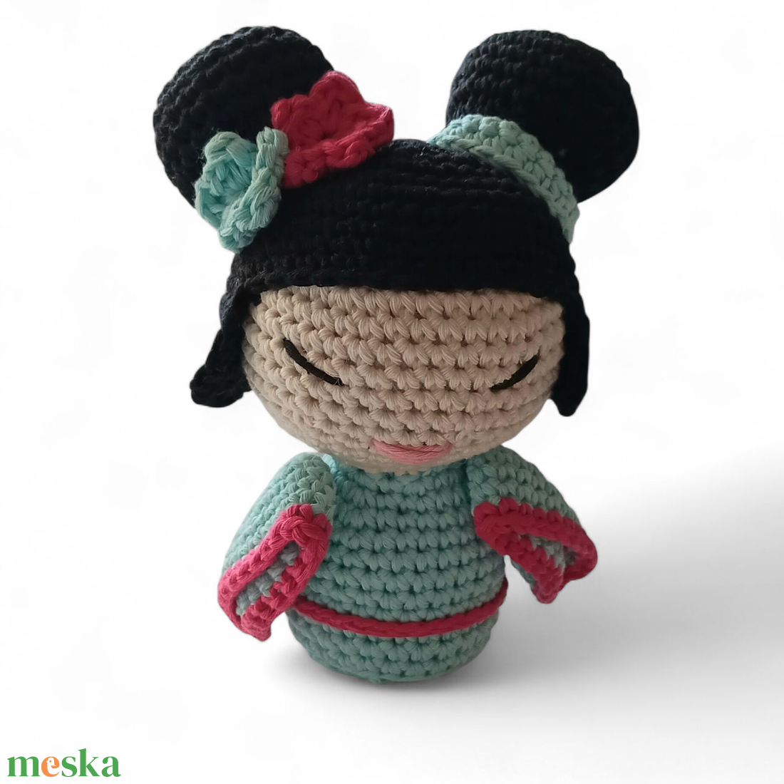 Japán kislány amigurumi figura - játék & sport - plüssállat & játékfigura - ember - Meska.hu Japán kislány amigurumi figura - játék & sport - plüssállat & játékfigura - ember - Meska.hu