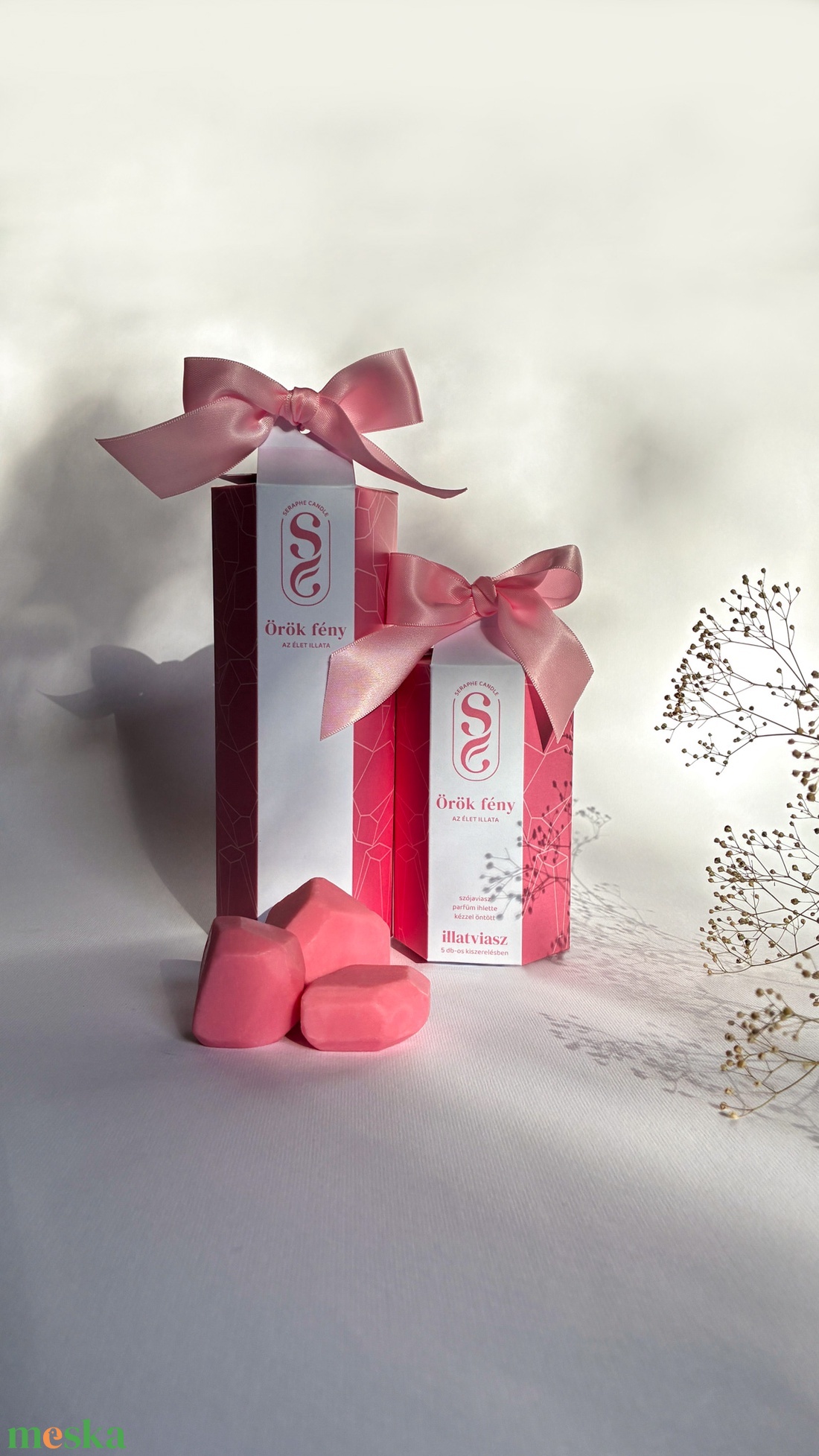 Örök fény - otthon & életmód - gyertya, illat, aroma - illatviasz - Meska.hu