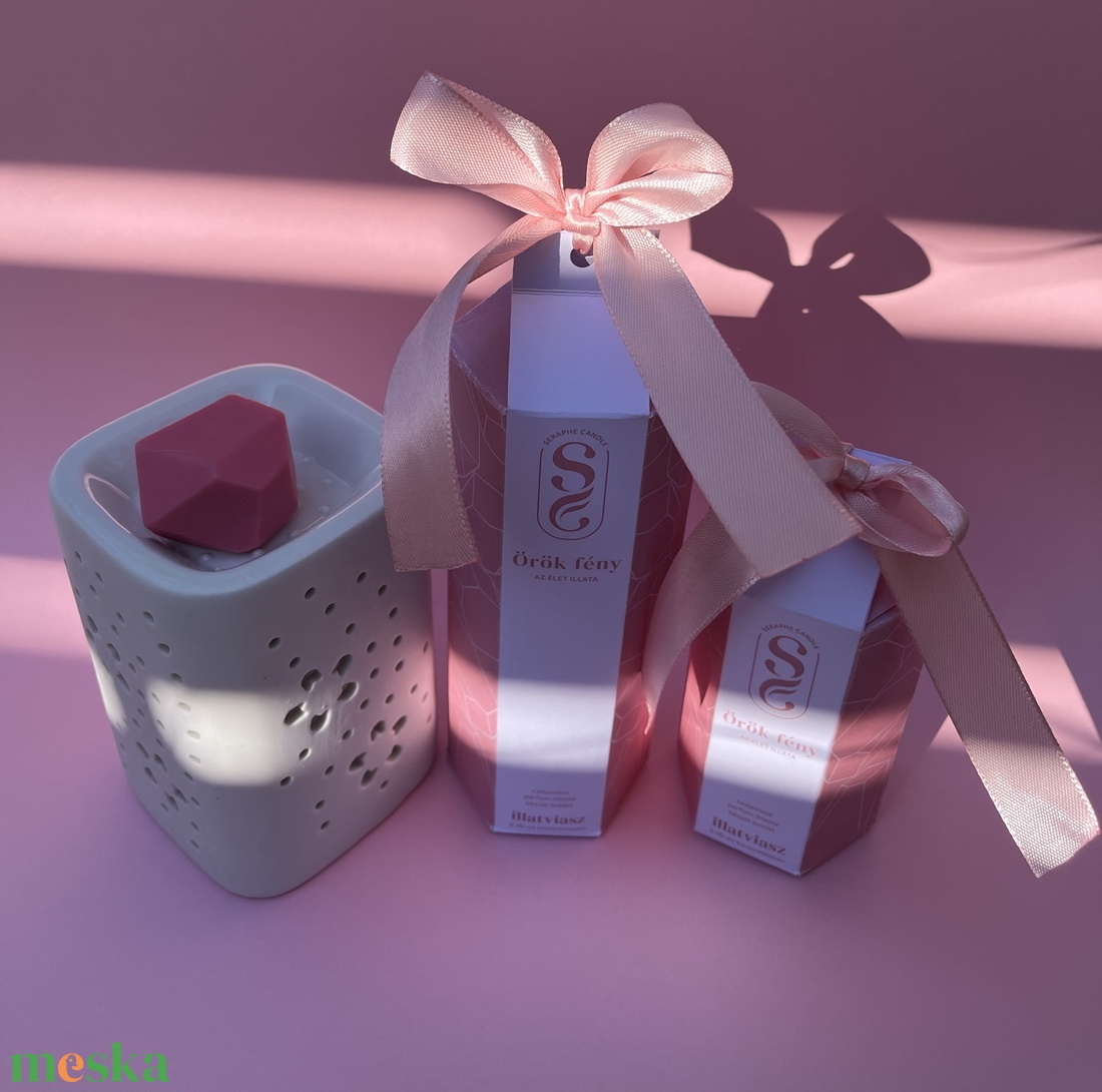 Örök fény - otthon & életmód - gyertya, illat, aroma - illatviasz - Meska.hu