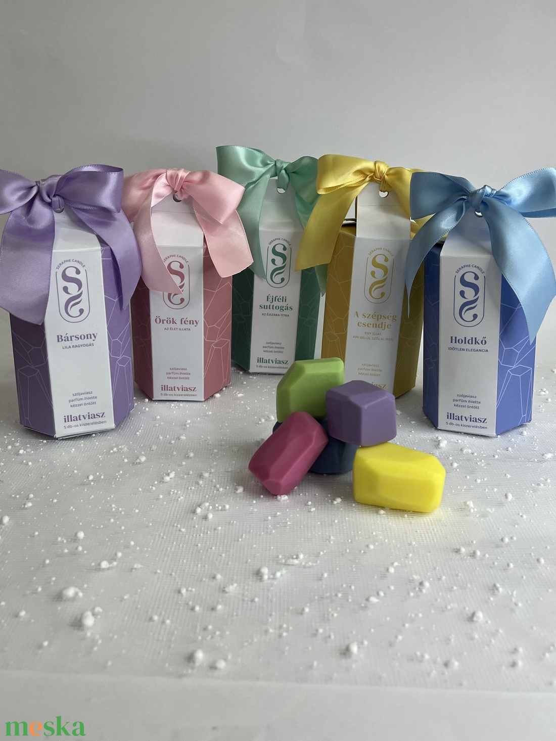 Bársony - otthon & életmód - gyertya, illat, aroma - illatviasz - Meska.hu