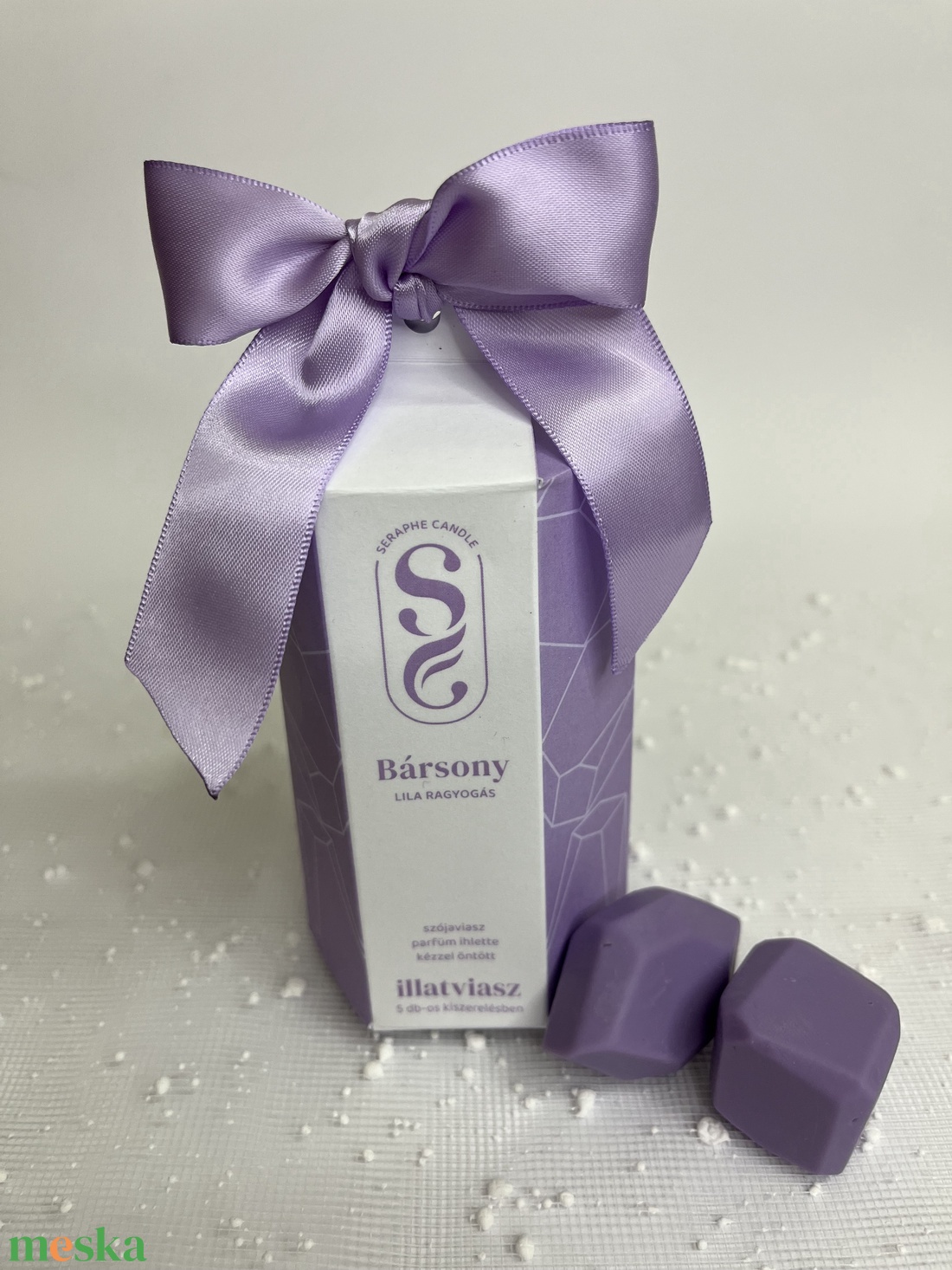 Bársony - otthon & életmód - gyertya, illat, aroma - illatviasz - Meska.hu