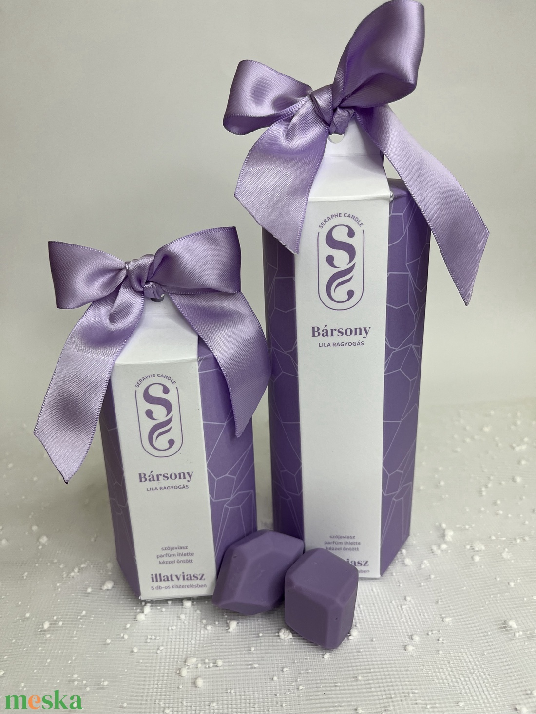 Bársony - otthon & életmód - gyertya, illat, aroma - illatviasz - Meska.hu