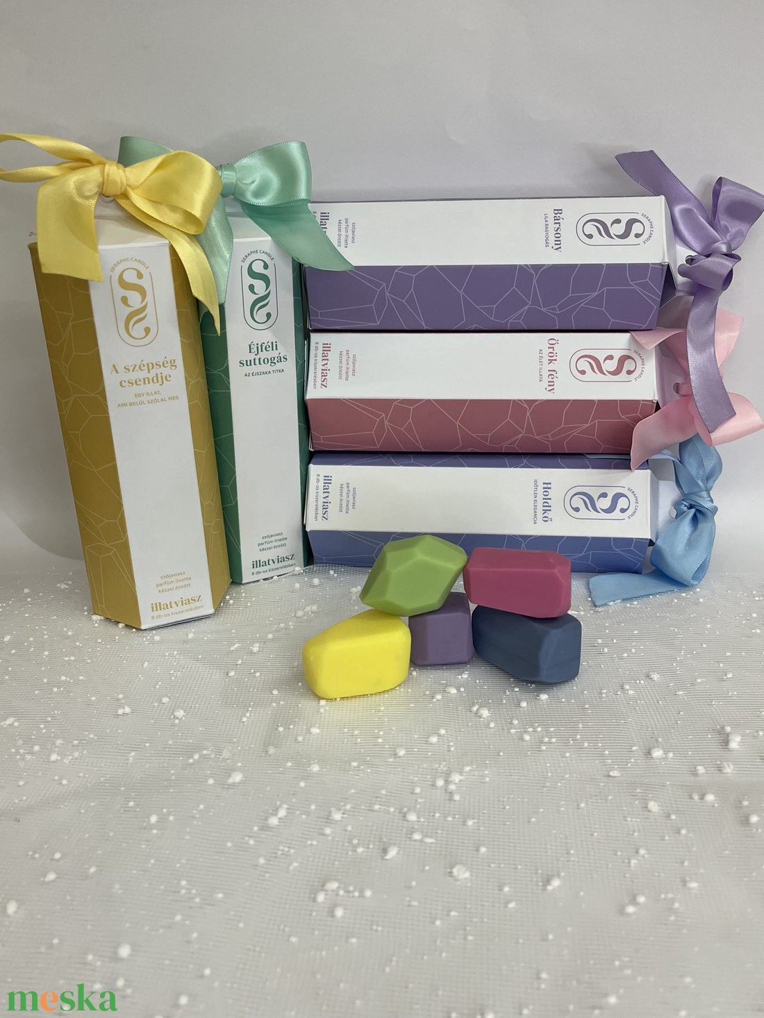 Bársony - otthon & életmód - gyertya, illat, aroma - illatviasz - Meska.hu