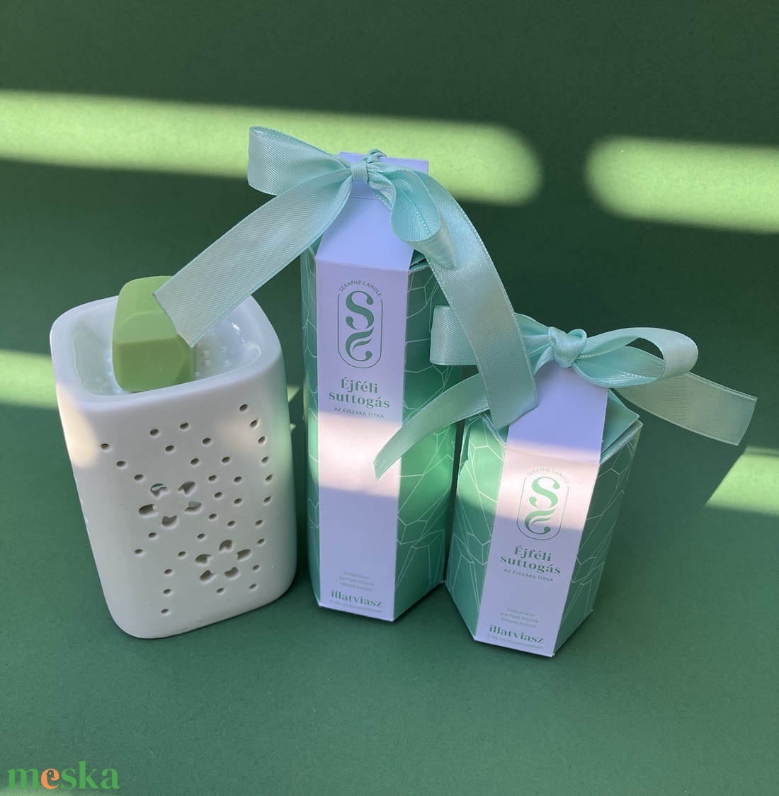 Éjféli suttogás - otthon & életmód - gyertya, illat, aroma - illatviasz - Meska.hu
